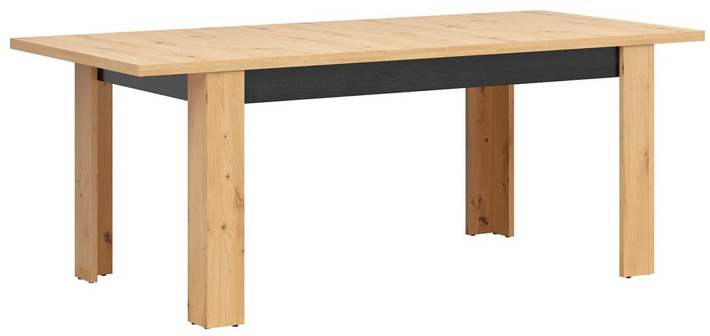Étkezőasztal Ostia STO/7/16 ( artisan tölgy + fekete tölgy) (6-8 fő részére). 1025966