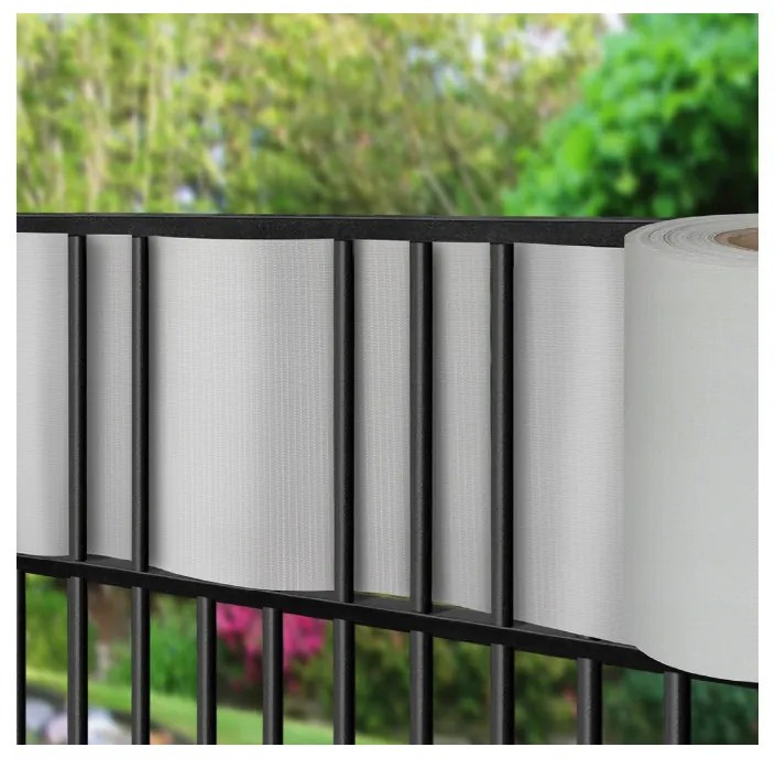 Belátásgátló szalag 19 cm x 35 m - világosszürke