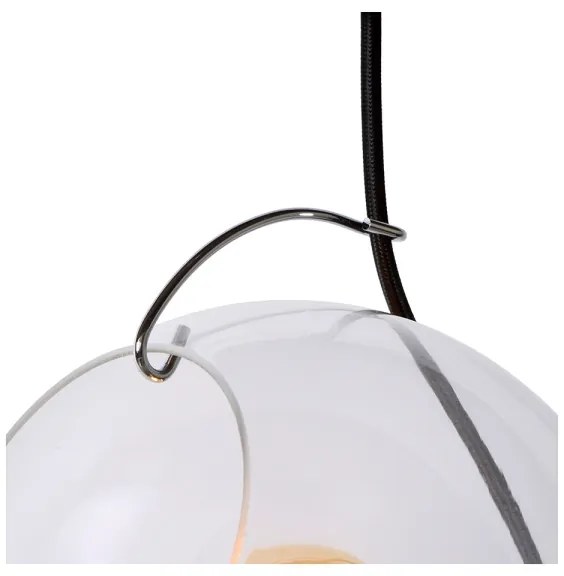 Lucide 25405/20/60 - Csillár zsinóron JAZZLYNN 1xE27/60W/230V á. 20 cm