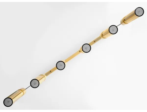 Jupiter 2011 - Csillár zsinóron ALAS 6xGU10/10W/230V arany