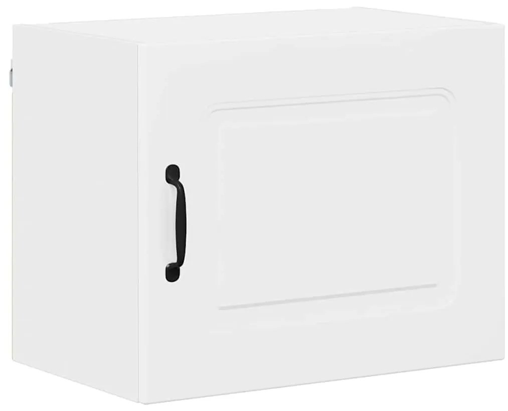 Fali konyhaszekrény 2 pcs Magas Fényű Fehér 50 x 31 x 40 cm