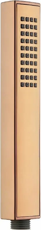 Zuhanyfej Zuhanyhoz Rózsaszín Arany Négyzet Alakú