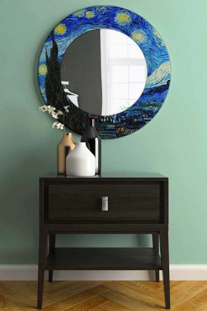 Üveg tükör, Ø58 cm – Artmdfmrr1