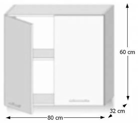 Felső konyhaszekrény G80 Lilouse. 1014719