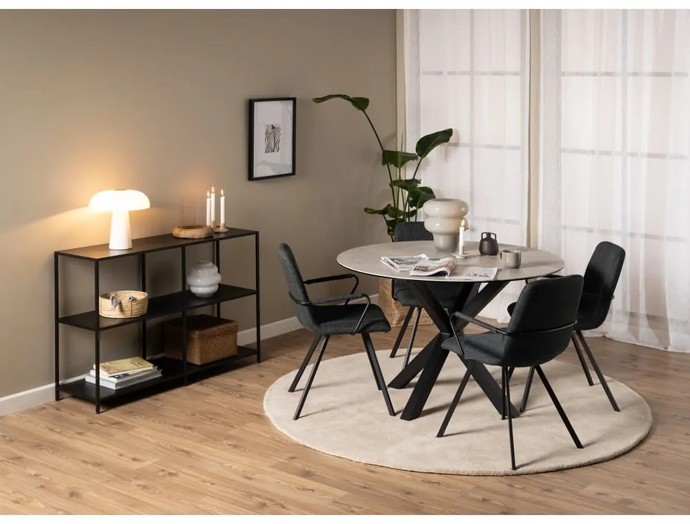 Sötétszürke étkezőszék szett 2 db-os Selina – Actona