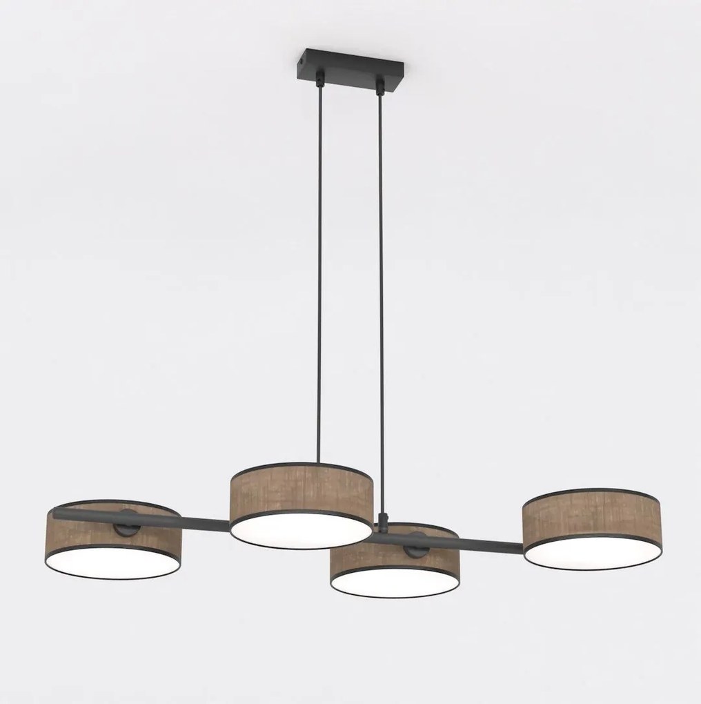 Emibig modern függeszték drumz barna fekete emi1563/4
