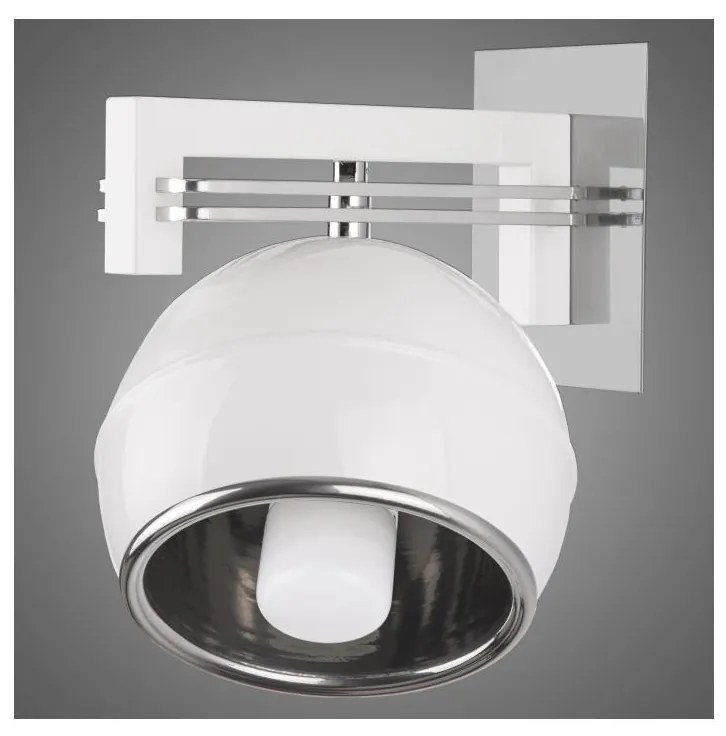 Kemar SG/KU/K/WH - QUARA fali lámpa 1xE27/60W/230V