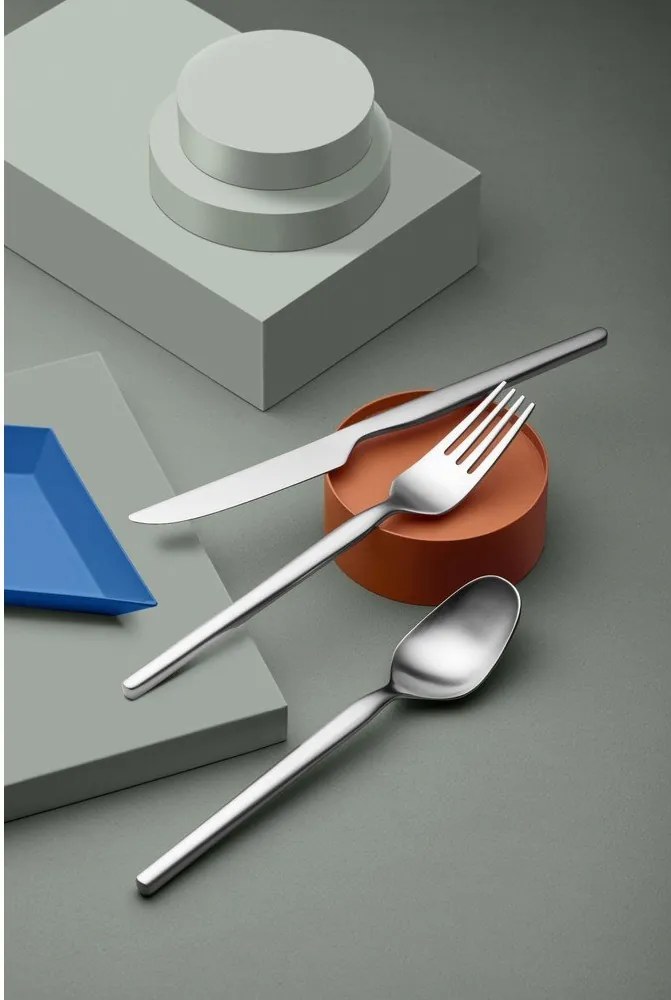 Ezüstszínű rozsdamentes acél evőeszköz készlet 16 db-os Dorotea – Gense