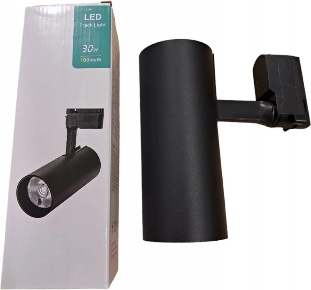 Spot, Led mennyezeti lámpa 24W fekete Ledmax