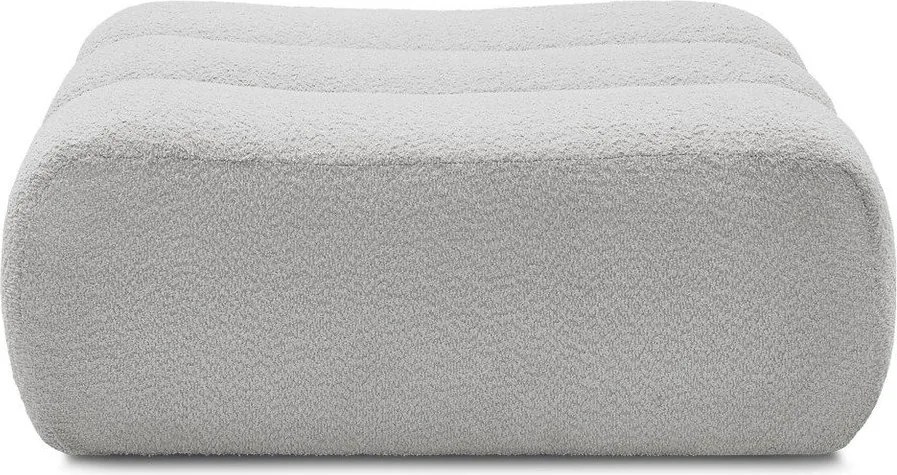 Világosszürke buklé lábtartó Azra – Bobochic Paris