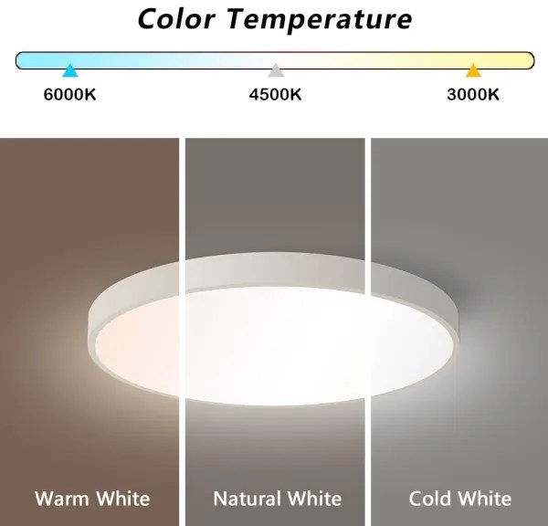 Immax NEO 07252L -LED Dimmelhető lámpa SEMPLICI 48W/230V Wi-Fi Tuya fehér + távirányító