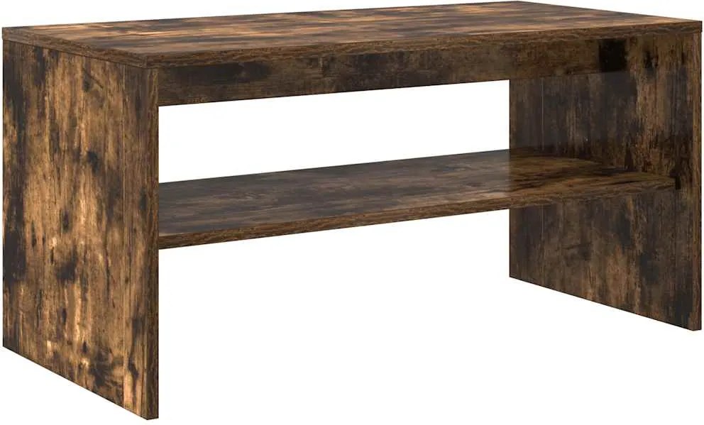 vidaXL füstös tölgy színű szerelt fa TV-szekrény 80 x 40 x 40 cm
