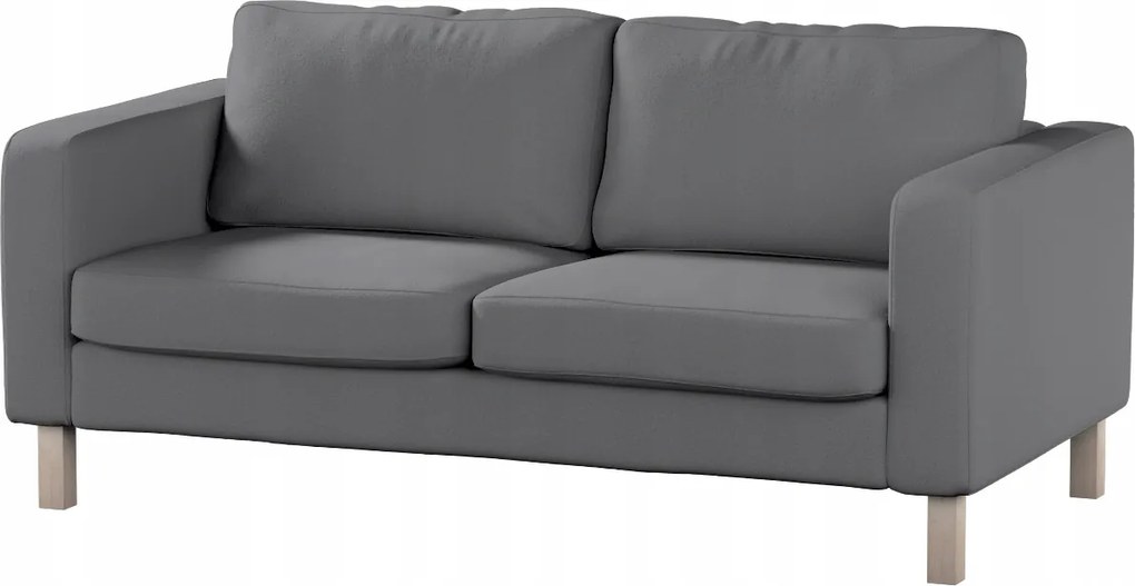 Karlstad 2 személyes kinyitható kanapé huzat Ikea sötétszürke bukla