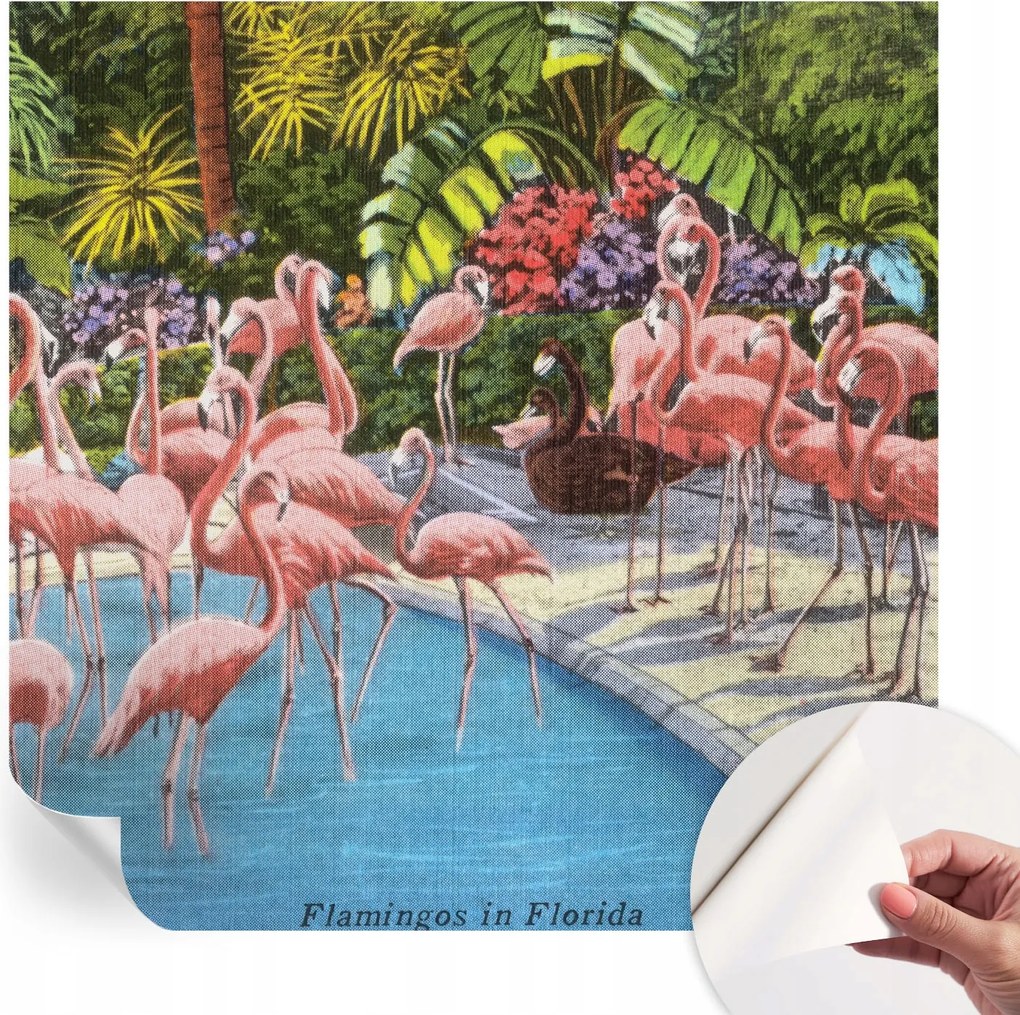 Öntapadós Dekoratív Fotótapéta Hálószobába Egzotikus jelenet 250x250