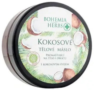 Bohemia Herbs testvaj kókuszolajjal , 200 ml