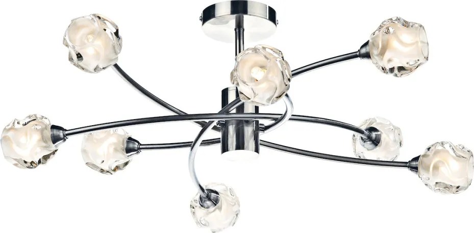 Dar Lighting SEATTLE SEA0846 Plafonlámpa 8x40W/G9 IP20