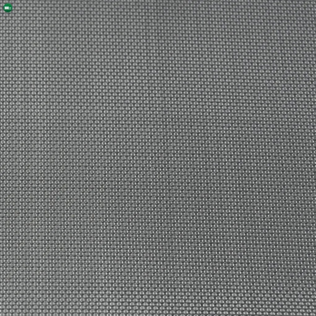 Zahradní židle, kov, síťovina, šedá, AZC-L1303 GREY