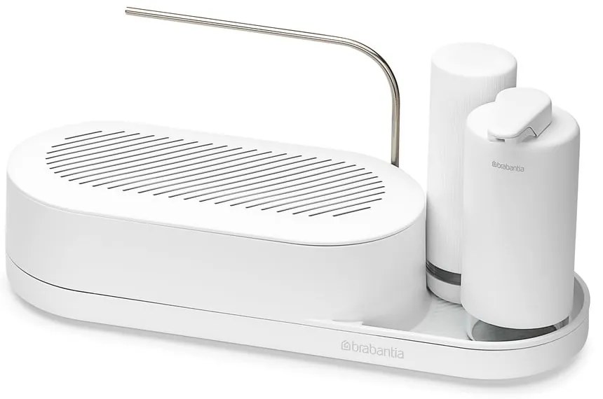 Fehér műanyag mosogatóeszköz tartó SinkStyle – Brabantia