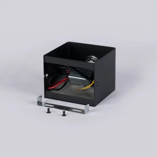 Brilagi - LED kültéri fali lámpatest DONNANI LED/5W/230V 10 cm fekete IP44