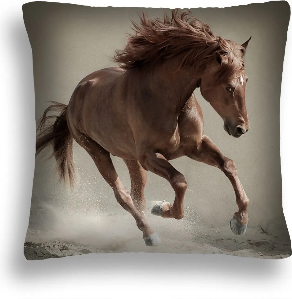 Párnahuzat Betét 40x40 Ló 18-AS Galopp