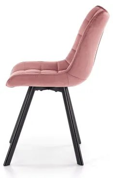 Étkezőszék COMORO 1 db rózsaszín
