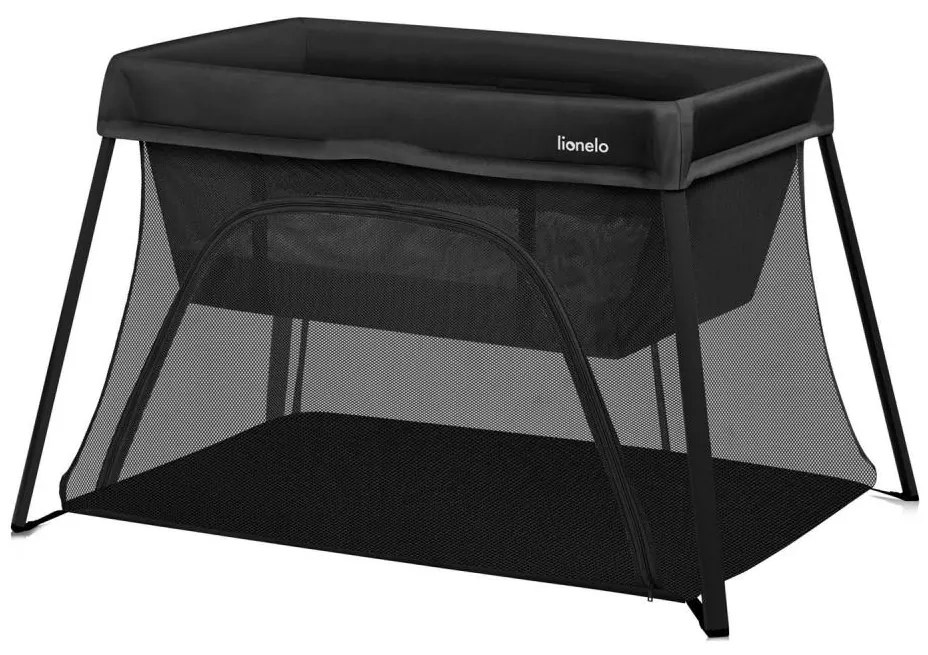 Lionelo - Utazóágy 3 az 1-ben ALICE fekete