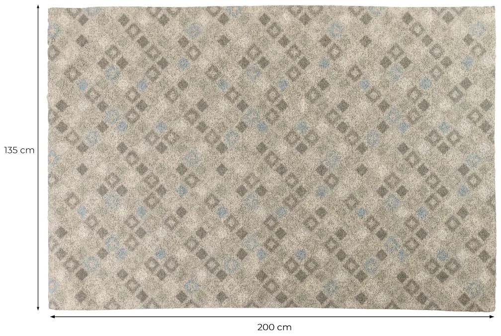 Kültéri szőnyeg CARPIA 135x200 cm - több változat Termék színe: Zöldesbarna