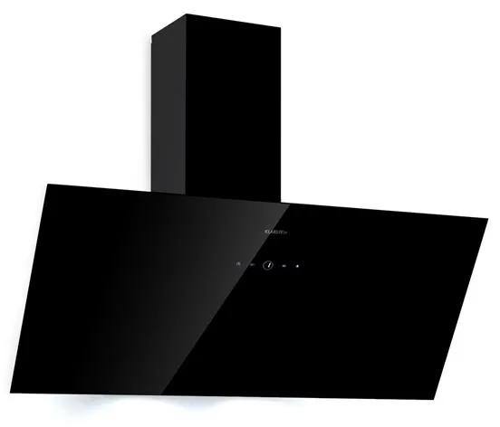 Laurel 90, páraelszívó, 90 cm, 350 m³/ó, LED érintőképernyős, fekete