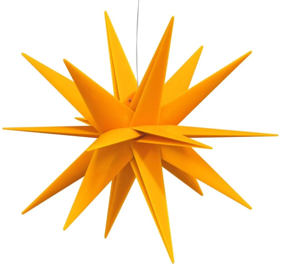 összecsukható sárga karácsonyi lámpa LED-del 43 cm