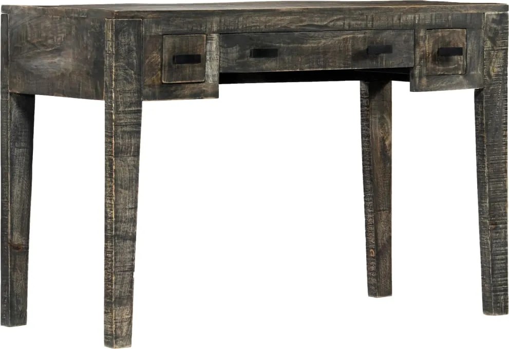 vidaXL tömör mangófa íróasztal 110 x 50 x 75 cm