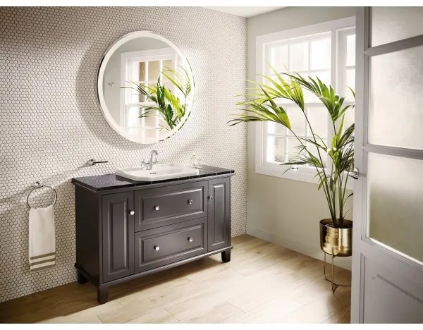 Roca A3270A5000 - CARMEN beépíthető mosdó 60x45 cm kerámia/fehér