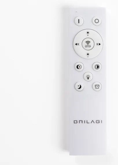 Brilagi - LED dimmelhető mennyezeti lámpatest FALCON II LED/67W/230V átmérő 40 cm fehér + távirányító