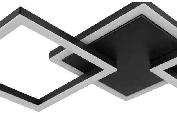 Brilliant - LED mennyezeti lámpa JORVIC LED/21W/230V 28x61,5 cm fekete