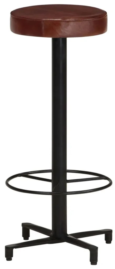 2 db valódi bőr bárszék 76 cm