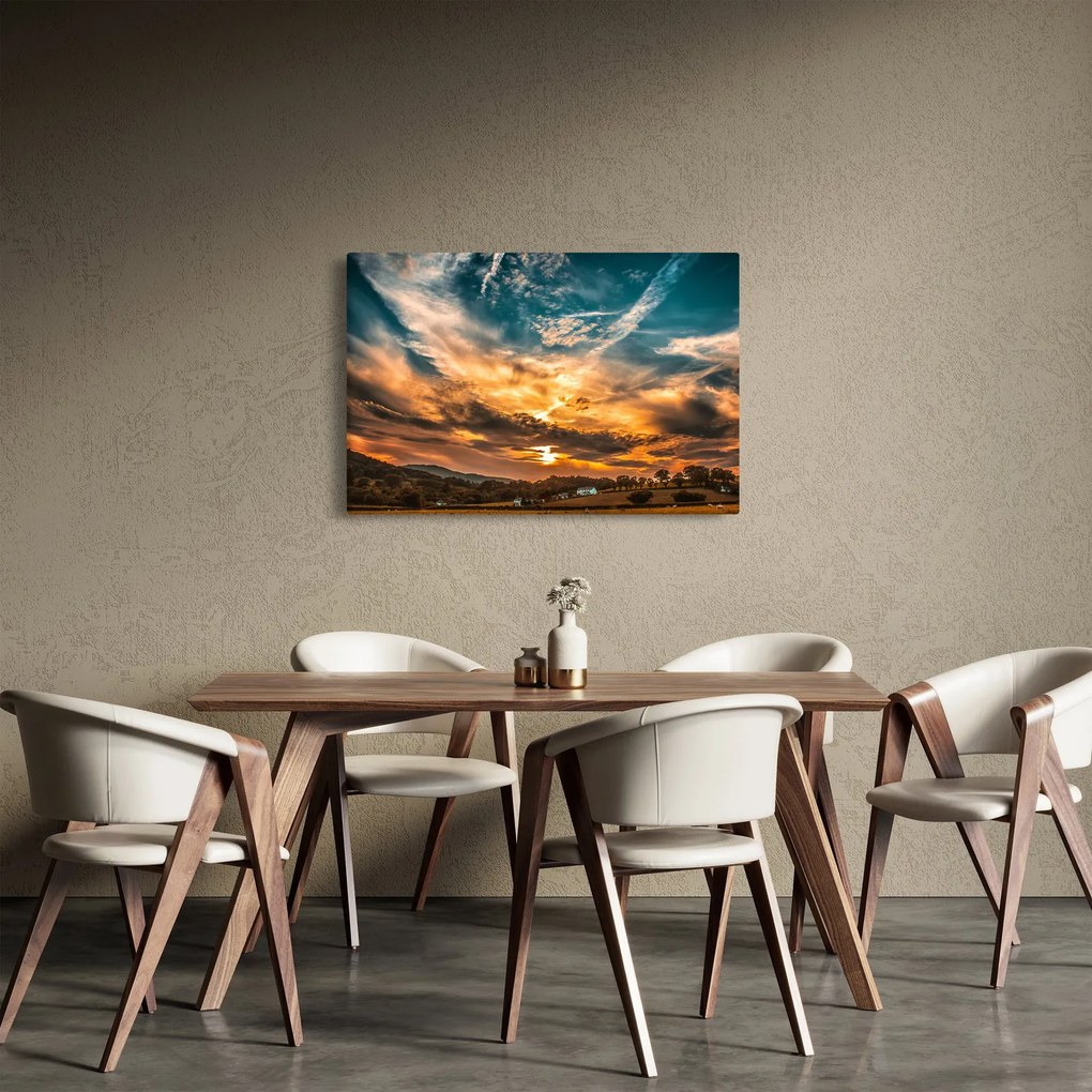 Felhők képe (90x60 cm)
