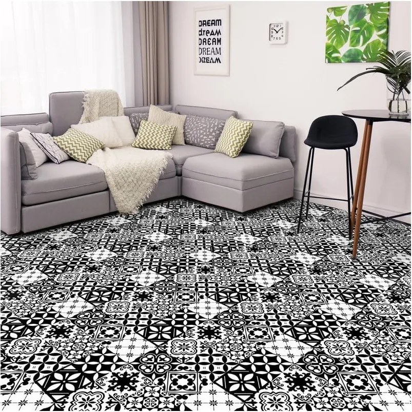 Vanesa vízálló padlómatrica, 50 x 50 cm - Ambiance