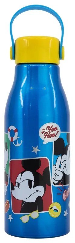 Disney Mickey Fun-Tastic Flexi alumínium kulacs csavaros kupakkal, akasztóval 760 ml