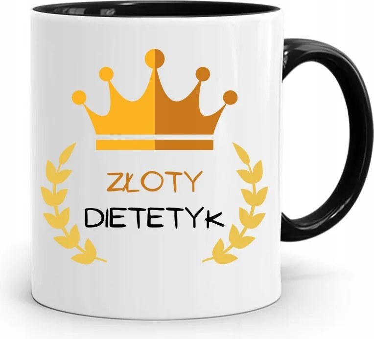 Dietetikus Dietetikusoknak Fekete Ajándék Bögre fényképes nyomtatással