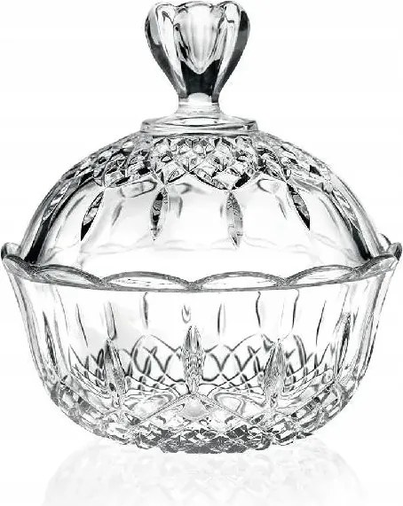 Cukortartó Bomboniera Üveg Kristály Cukor Rcr Opera 180