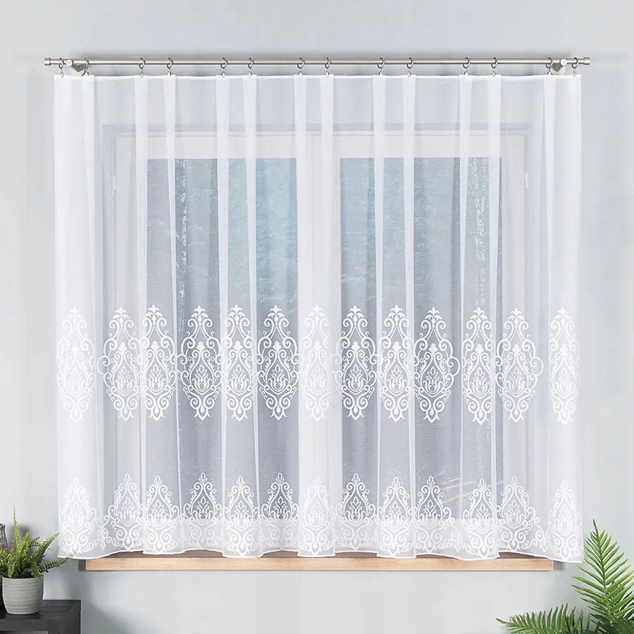 Kész Hímzett Jacquard Függöny, Szalag 200X150