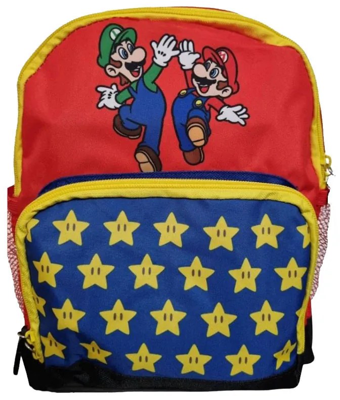 Super Mario Red hátizsák, táska 28 cm