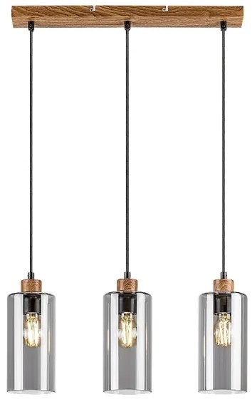 Rabalux 72123 - TANNO 3 ágú függeszték 3xE27/25W/230V