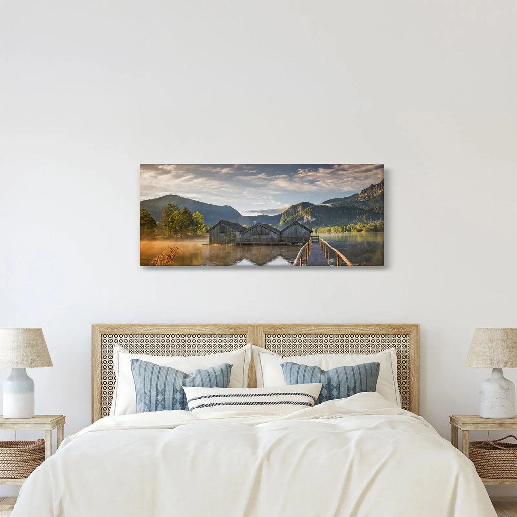Tó képe (120x50 cm)