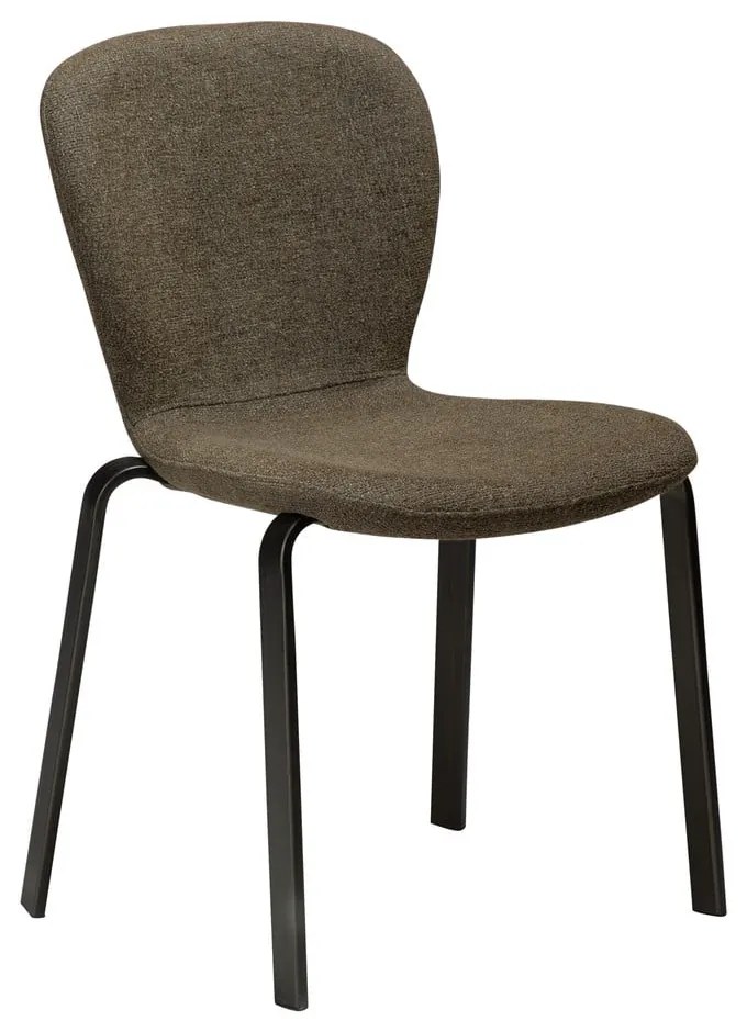 Khaki kárpitozott étkezőszék Heap – DAN-FORM Denmark