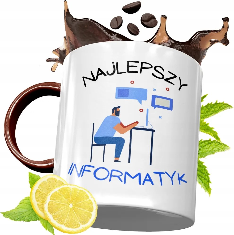 Bordó Bögre Informatikusoknak Születésnapi Ajándék fényképes nyomtatással