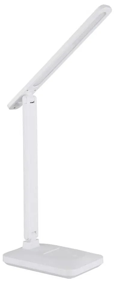 Globo 58481W - LORNA LED asztali lámpa, érintős, 3W, 5V, 1800 mAh, fehér
