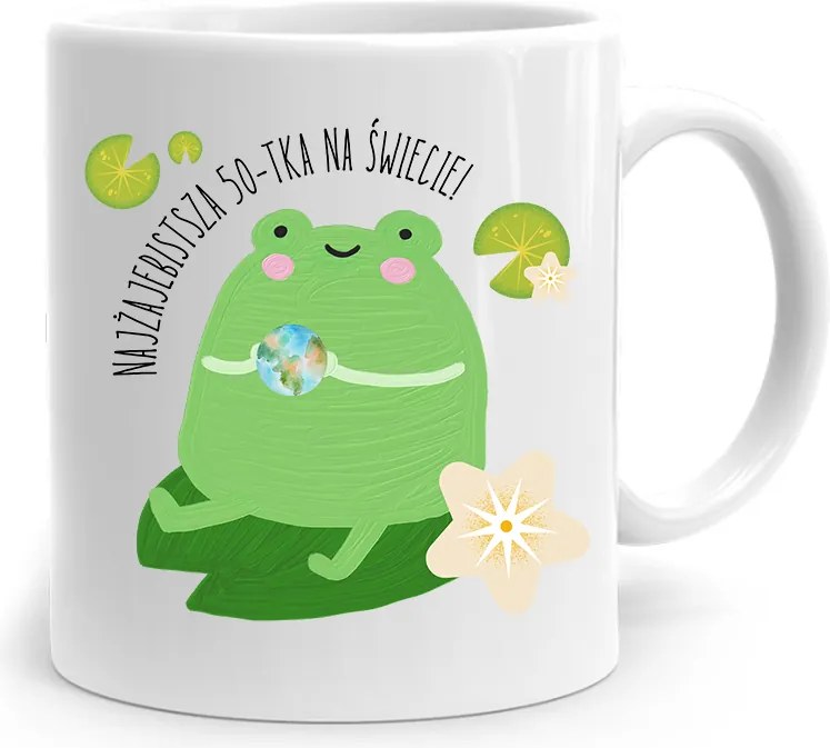 Születésnapra 50 50-es 50-es Bögre Tökéletes Ajándék fényképes nyomtatással