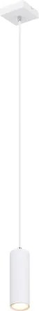 Globo 57911HW Függesztett lámpa fém fehér, fém fehér, kábel PVC fehér, HxSzxM: 90x90x1200mm, fényforrás nélkül szállítva 1x GU10 35W 230V