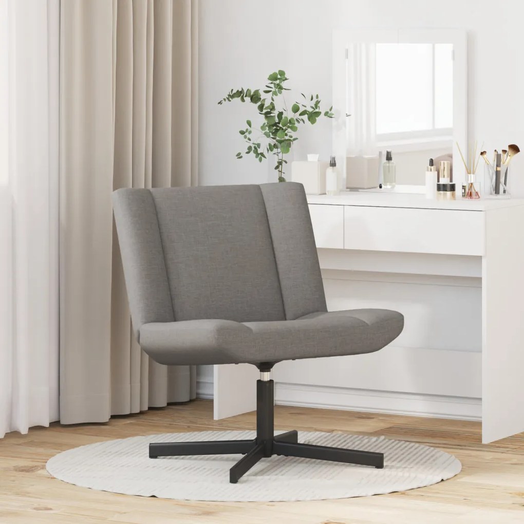 Akcent Szék Taupe Szövet, Fém alap Standard Ergonomikus