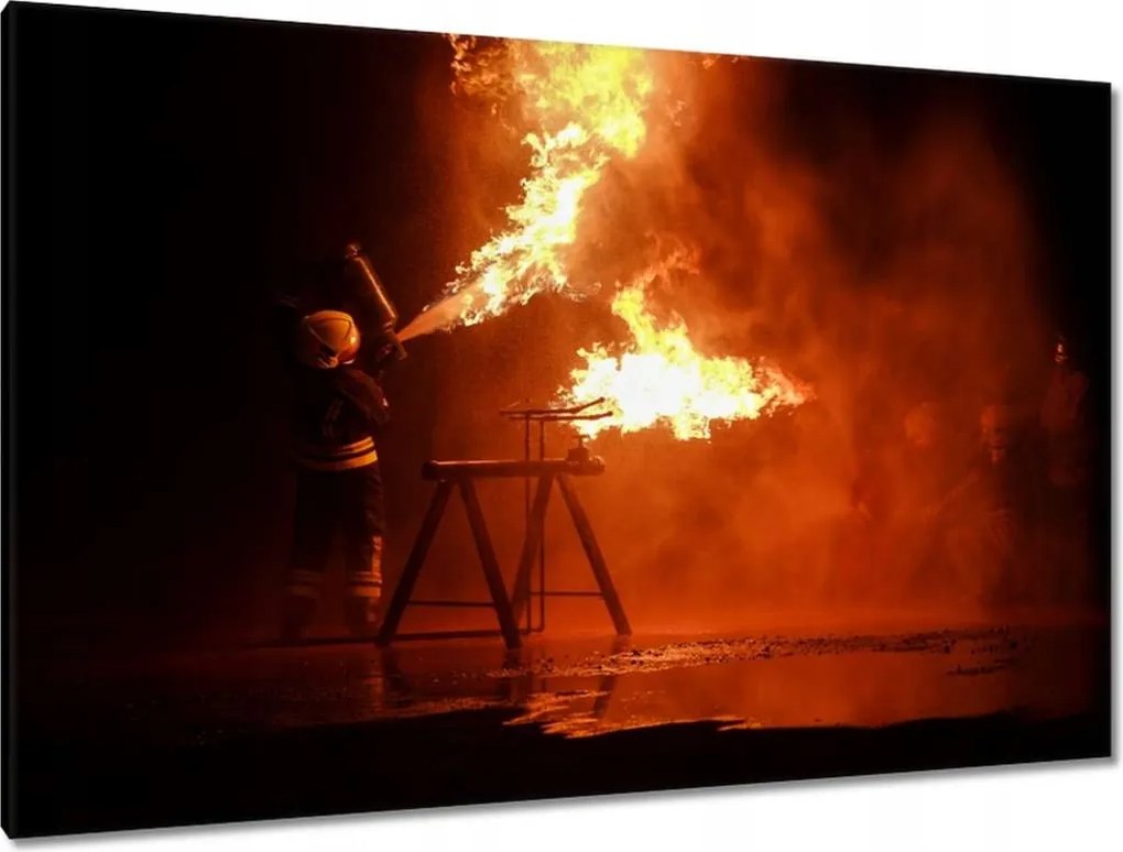 Képek 120x80 Tűzoltó oltópróba